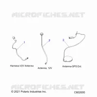 ELECTRICAL, GPS HARNESS AND ANTENNA