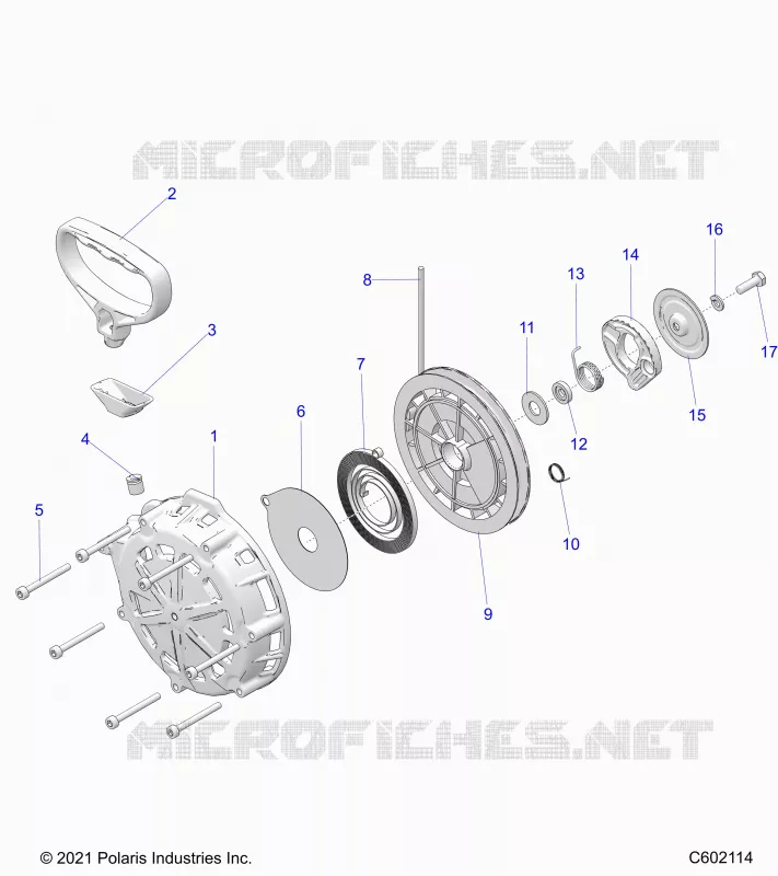 ENGINE, RECOIL STARTER