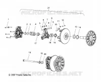 DRIVE TRAIN, CLUTCH, PRIMARY