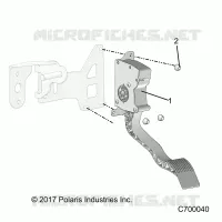 THROTTLE PEDAL