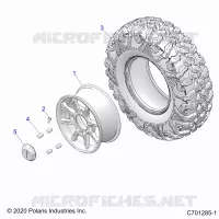 WHEELS, FRONT