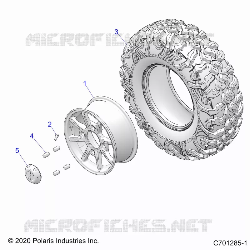 WHEELS, FRONT