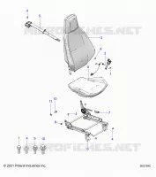 SEAT (DRIVER) AND SEAT BELT MOUNTING
