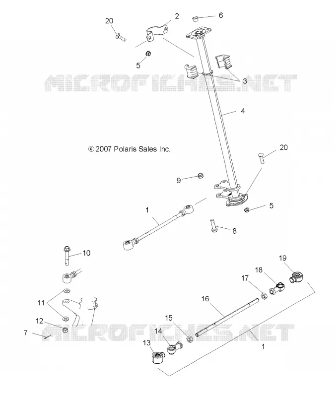 STEERING POST  