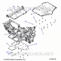 CHASSIS, FRAME 