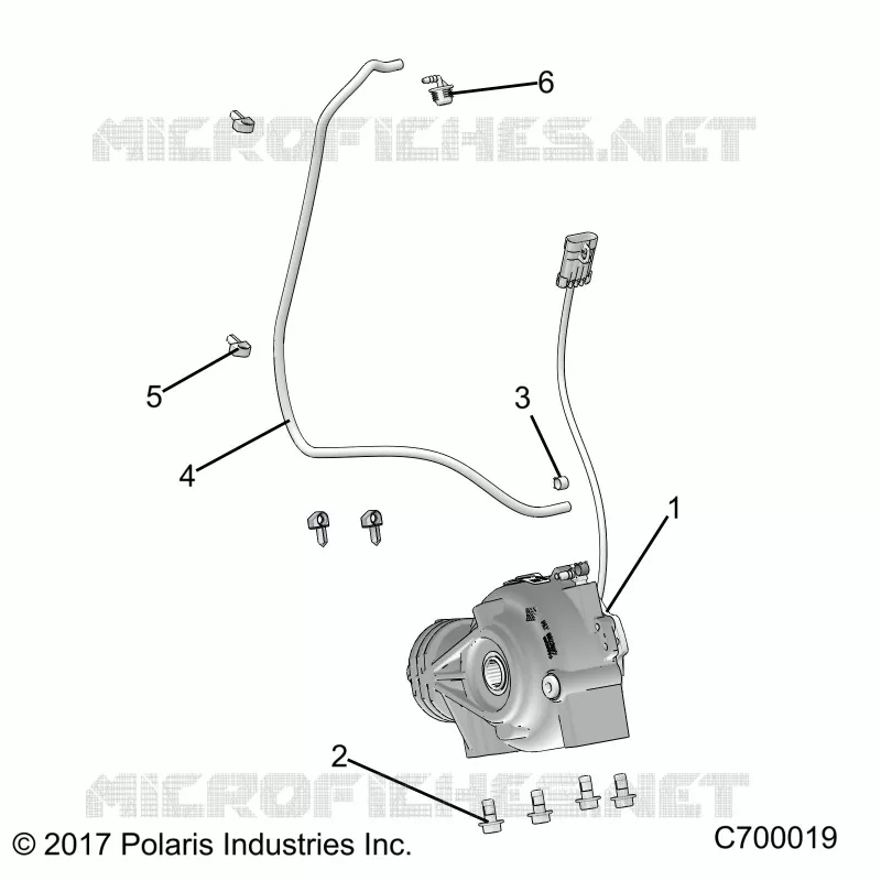DRIVE TRAIN, FRONT GEARCASE MOUNTING