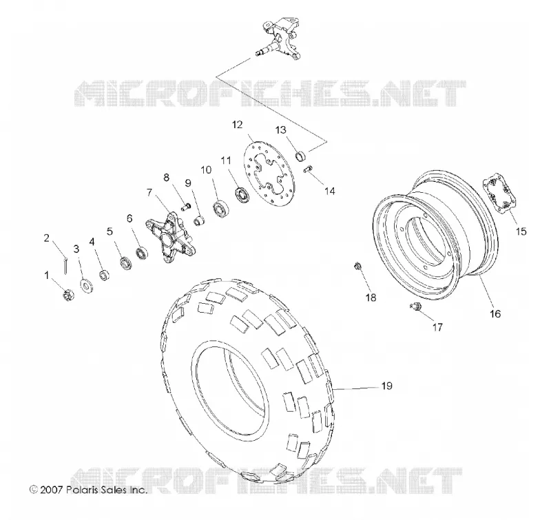 WHEELS, FRONT