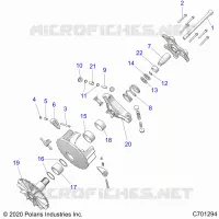 DRIVE TRAIN, PRIMARY CLUTCH