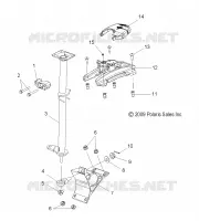 ADJUSTABLE STEERING POST  