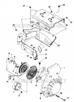 BLOWER HOUSING AND RECOIL STARTER SUPERTRAK (4919291929029A)