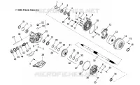 REAR WHEEL AXLE