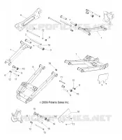 REAR SUSPENSION CONTROL ARMS