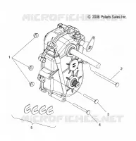 DRIVE TRAIN, GEARCASE MOUNTING