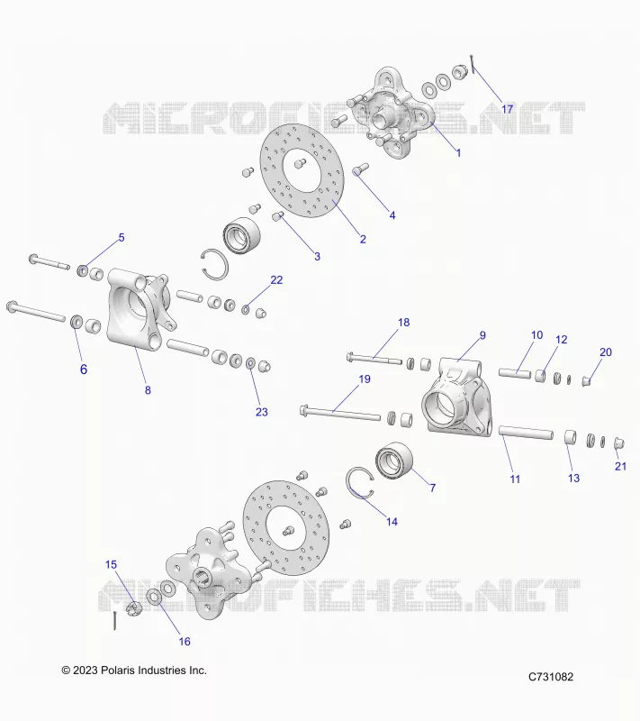 SUSPENSION, REAR CARRIER
