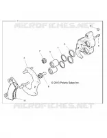 REAR BRAKE CALIPER