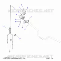 ENGINE, THROTTLE CONTROL ASM.