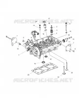 ENGINE, CYLINDER HEAD AND PRECOMBUSTION CHAMBER