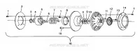 DRIVEN CLUTCH 600 RMK 0980958 AND EUROPEAN 600 RMK E980958 (4944634463C002)