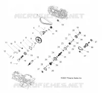 DRIVE TRAIN, MAIN GEARCASE INTERNAL