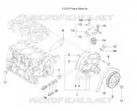 ENGINE, WATER COOLING SYSTEM