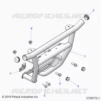 CHASSIS, FRONT BUMPER