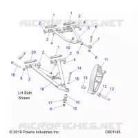 FRONT WISHBONES
