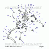 ENGINE, COOLING SYSTEM
