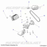 OIL PUMP AND OIL COOLER
