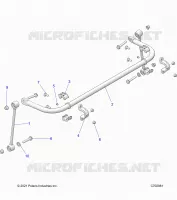 SUSPENSION, REAR STABILIZER BAR