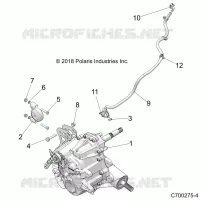 DRIVE TRAIN, MAIN GEARCASE MOUNTING
