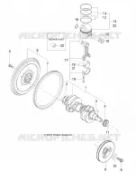 ENGINE, CRANKSHAFT AND PISTON