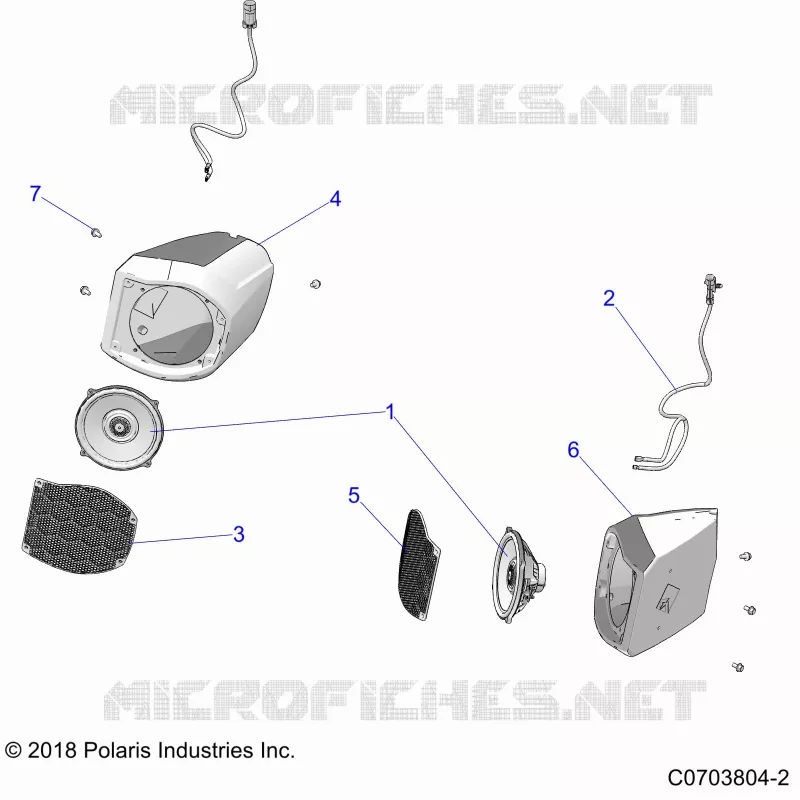 ELECTRICAL, AUDIO, FRONT SPEAKER