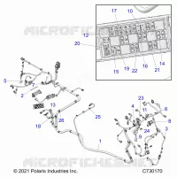 ELECTRICAL, WIRE HARNESSES