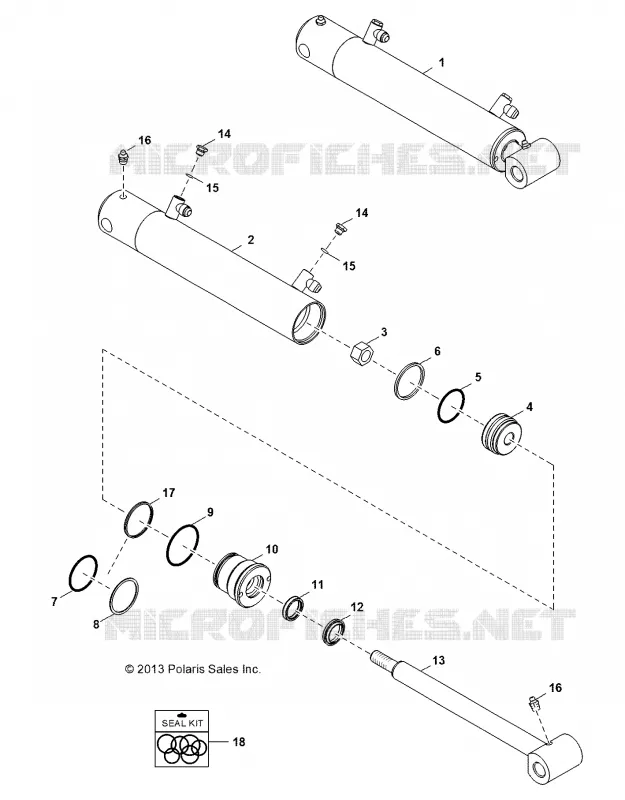 HYDRAULICS LIFT CYLINDER