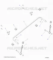 SUSPENSION, FRONT STABILIZER BAR