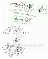 CHASSIS, SWING ARM AND REAR AXLE