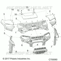 HOOD AND FRONT FACIA