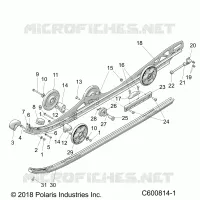 SUSPENSION, RAIL MOUNTING