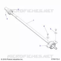 DRIVE TRAIN, REAR PROP SHAFT