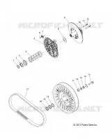 DRIVE TRAIN, CLUTCH, SECONDARY
