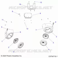 ELECTRICAL, AUDIO, SPEAKERS, RIDE COMMAND