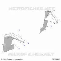 FENDER FLARES, FRONT