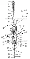 CARBURETOR STORM 0940782 AND STORM SKS 0940582 (4925032503034A)