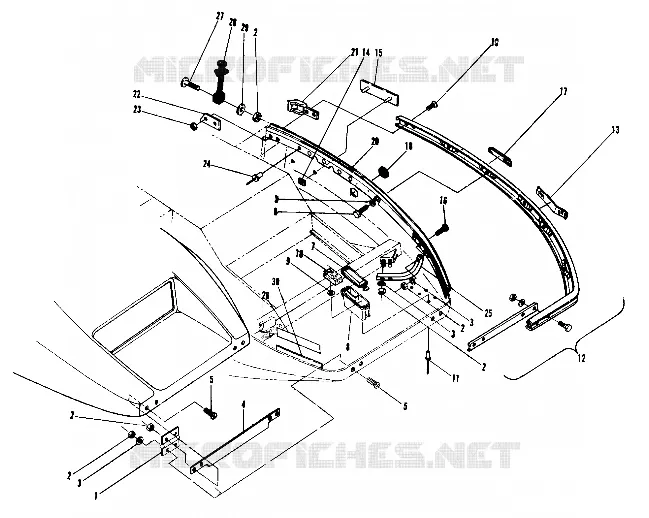 BUMPER   HINGE (4909550955003A)