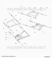 REAR SUSPENSION CONTROL ARMS