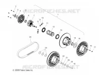 DRIVE TRAIN, CLUTCH, SECONDARY