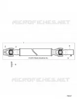 DRIVE TRAIN, FRONT PROP SHAFT