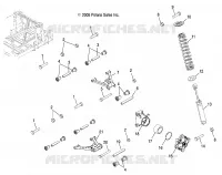 SUSPENSION, WISHBONES   SHOCK ABSORBERS