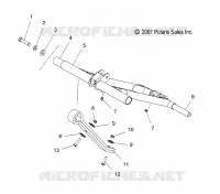 FRONT TORQUE ARM (M-10)