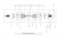 DRIVE TRAIN, DRIVE REAR SHAFT